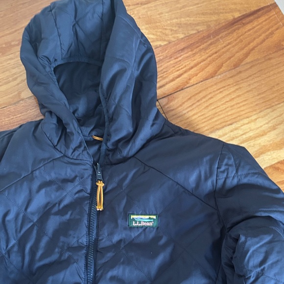 L.L. Bean Kids' reversible Fleece / puffer Hoodie - Picture 8 of 11